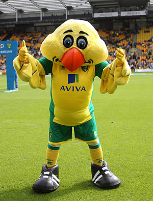 ‘GOOD AS NEW’ Angela recently refurbished Norwich City FC’s Captain Canary, including a full wash, repairing and restructuring the boots, rebuilding the head and replacing the orange felt covering on the beak with orange latex paint. This 'Good as New' service is what Angela offers during the sumemr months to costumes she has made, and some, like Captian Canary, she hasn't.